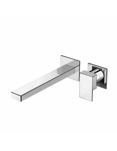 Fir Italia Playone 90 Wall Mounted Chromed Washbasin Mixer