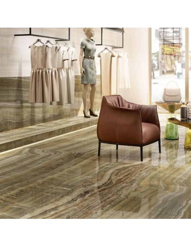 Fmg MaxFine Onici Onice Verde Lastre In Gres Porcellanato Ultra Sottile