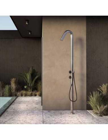 Fima Carlo Frattini Outside Outdoor Column Shower