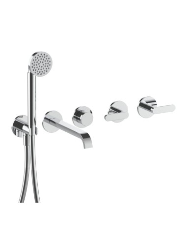 Fantini Icon Deco Wall Mounted Bathtub Mixer