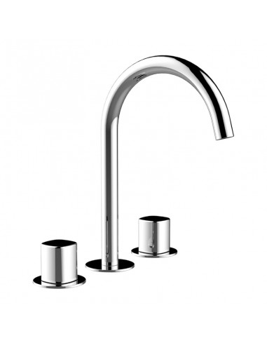 Fantini Lamé 3 Holes Basin Mixer