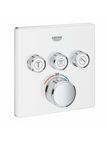 Grohe Grohtherm SmartControl Chromed 3 Way Thermostatic Mixer