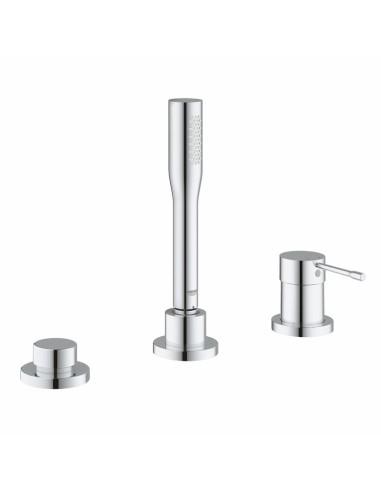 Grohe Essence Chromed 3 Holes Single Lever Bath Mixer