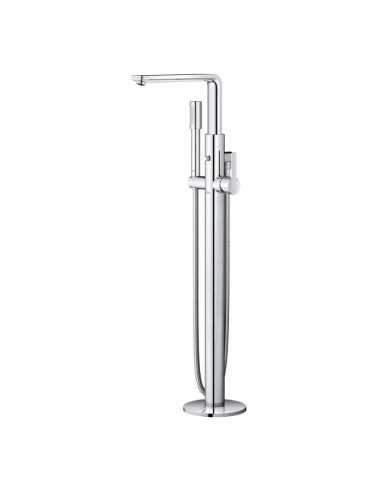 Grohe Linear Floor Mounted Chromed Single Lever  Bath Mixer