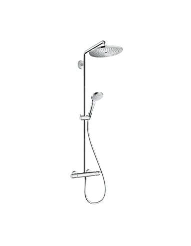 Hansgrohe Croma Select S Showerpipe With Thermostatic Mixer