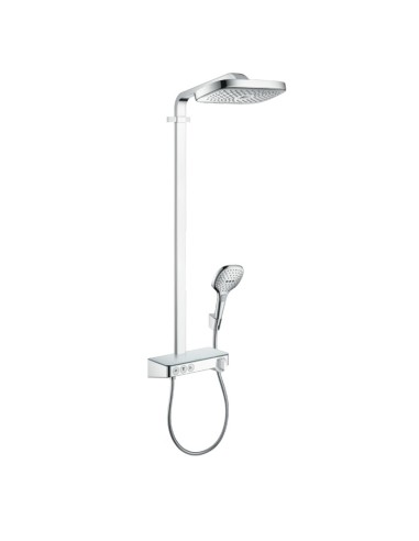 Hansgrohe Raindance Select E Showerpipe With Thermostatic Mixer