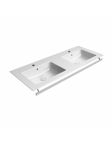 Gsi Ceramica Pura Double Washbasin