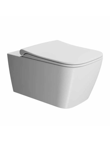 Gsi Ceramica Nubes Suspended Wc With Softclose Seatcover