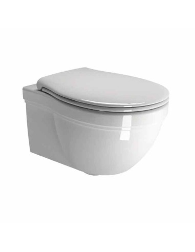 Gsi Ceramica Classic Suspended Wc With Softclose Seatcover