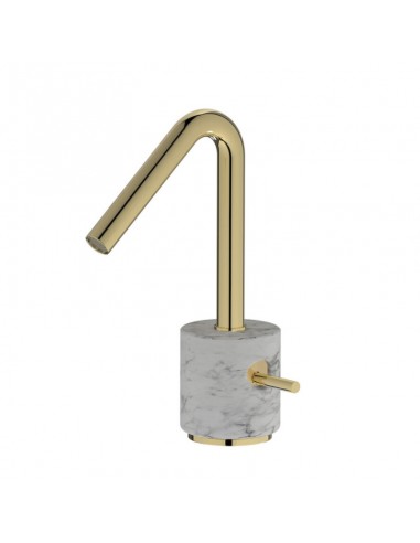 Ib Rubinetterie Marmo L Washbasin Mixer With Marble Base