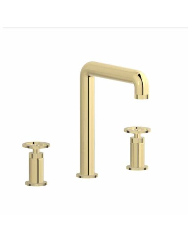 Ib Rubinetterie Bold 3 Holes Washbasin Mixer