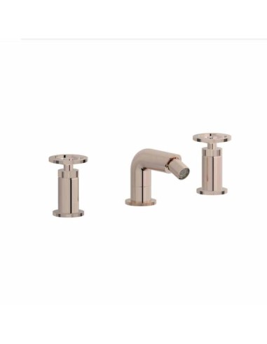 Ib Rubinetterie Bold Miscelatore Bidet 3 Fori Completo Di Scarico