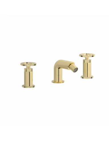 Ib Rubinetterie Bold Miscelatore Bidet 3 Fori Completo Di Scarico