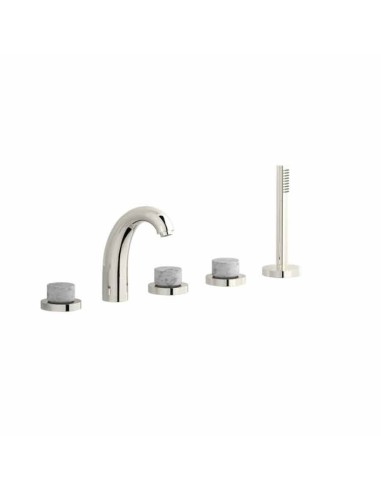 Ib Rubinetterie Birkin Deck Mounted Bath Filler