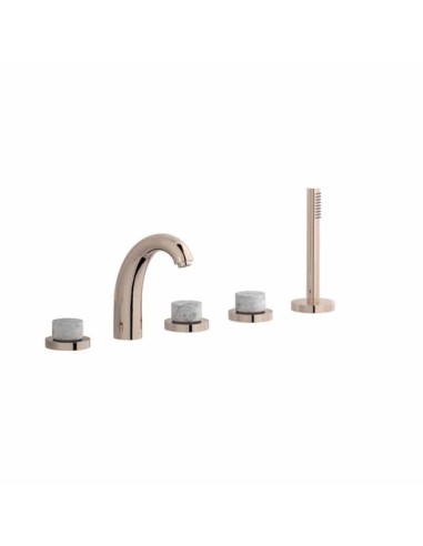 Ib Rubinetterie Birkin Deck Mounted Bath Filler