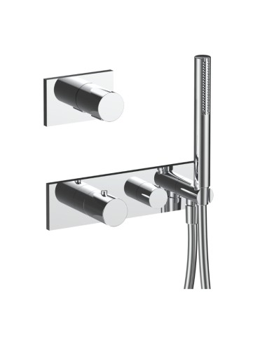 Fantini Milano 2 Outlets Thermostatic Shower Mixer