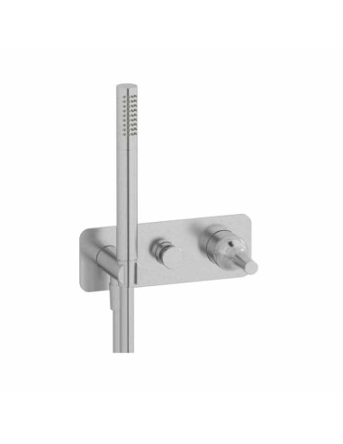 Ib Rubinetterie Batlò Wall Mounted 2 Way Bathtub Mixer Complete With Handshower