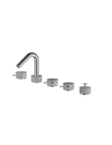 Ib Rubinetterie Marmo Marmo L Deck Mounted Bathtub Mixer