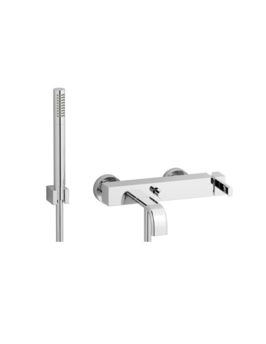 Ib Rubinetterie Superbox Wall Mounted Bath Filler Complete With Handshower