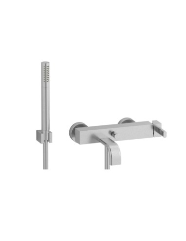 Ib Rubinetterie Superbox Wall Mounted Bath Filler Complete With Handshower