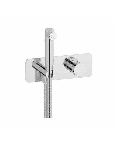 Ib Rubinetterie Reflex Wall Mounted Bidet Spray With Hydroprogressive Mixer