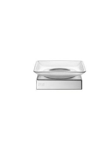 Inda Divo Wall Mounted Soap Dish With Glass Dish