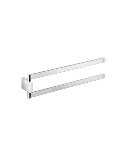 Inda Mito Chromed Double Swing Arm Towel Holder