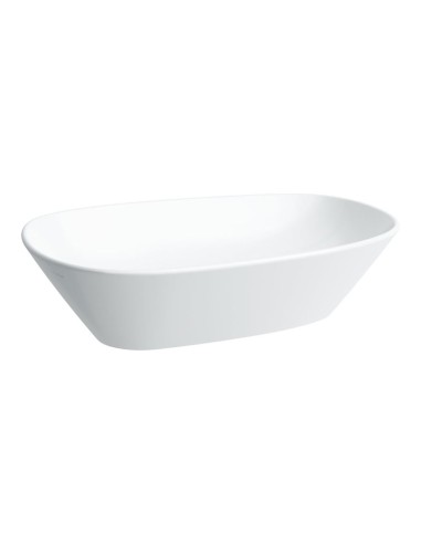 Laufen Palomba Collection Countertop Asymmetrical Ceramic Washbasin