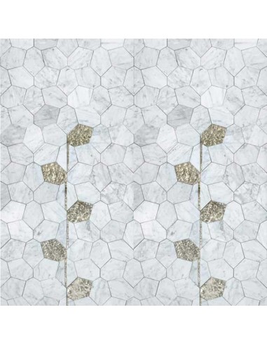 Lithos Mosaico Italia Rewind Masterpieces Ivy Marble Artistic Mosaic