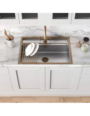 OFFICINE GULLO BUILT-IN SINK WITH STEP