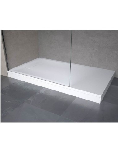 Novellini Novosolid Rectangular Stone Finishing Shower Tray