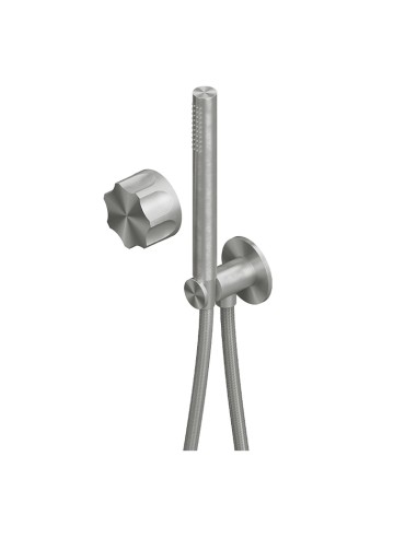 Quadro Design Modo Satin Stainless Steel Shower Bath Mixer