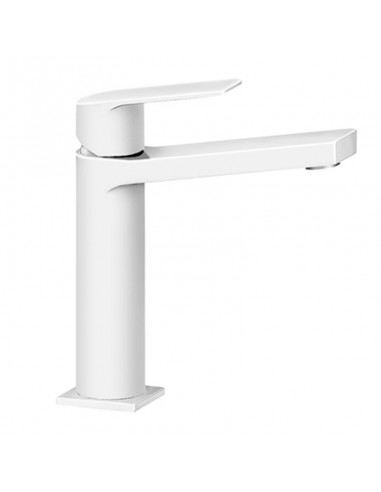 Fir Italia Doda 67 Matt White Single Lever Washbasin Mixer