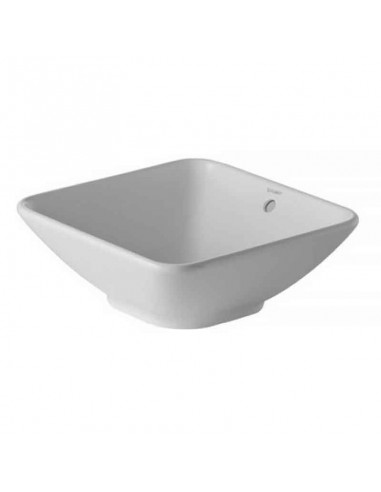 Duravit Bacino Lavabo Da Appoggio Quadrato