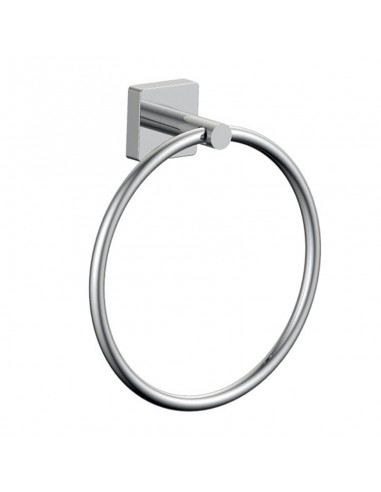 Inda Forum Quadra Chromed Ring Towel Holder