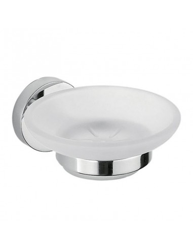 Inda Forum 3600 Soap Dish Holder With Satined Glass Container