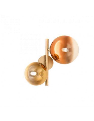 RedoGroup Roy Wall Lighting With Mirror Glass Round Diffusers