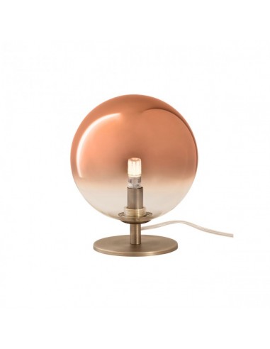 RedoGroup Roy Table Lamp With Round Mirror Glass Diffuser