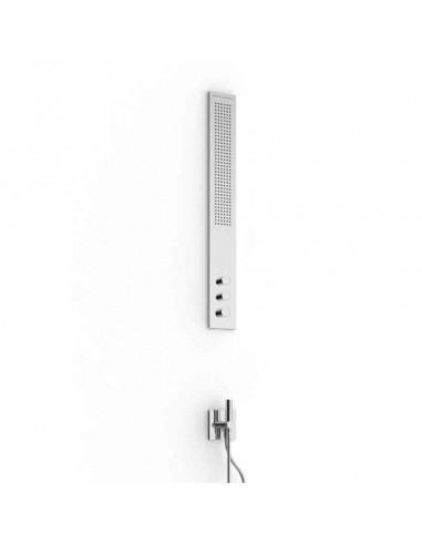 Zazzeri Obliqua Shower Column With Plate Shower Head