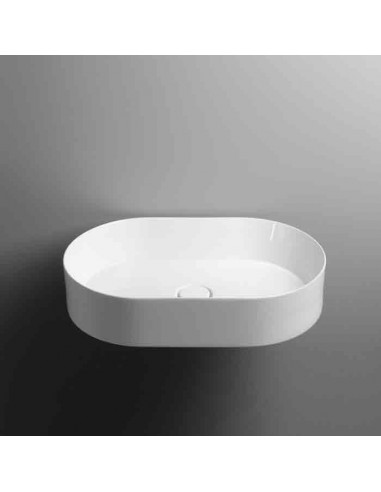 Valdama Track Oval Countertop Washbasin