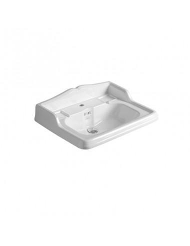 Simas Arcade Countertop Suspended Single Hole Washbasin