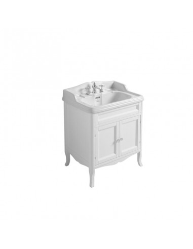 Simas Arcade Cabinet With Straight Doors For Washbasin