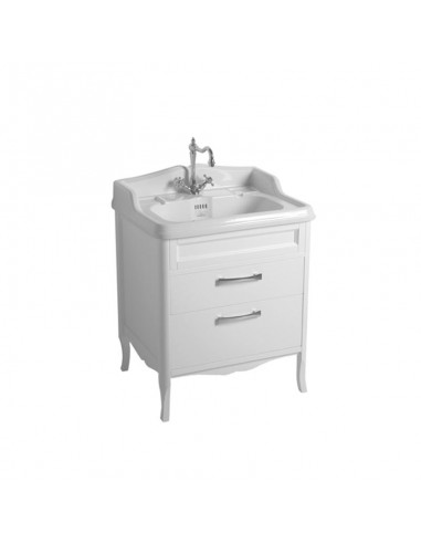 Simas Arcade Cabinet With Straight Doors For Washbasin