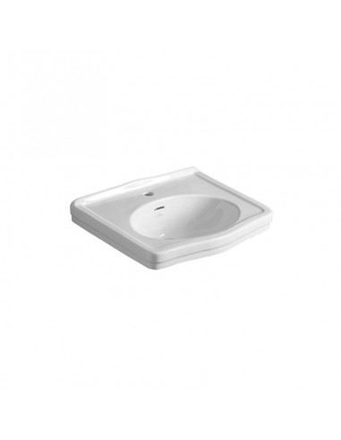 Simas Londra Wall Hung Suspended Single Hole Washbasin