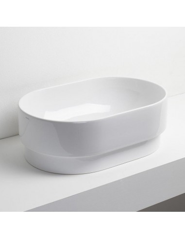 Simas Po Mo Oval Countertop Washbasin