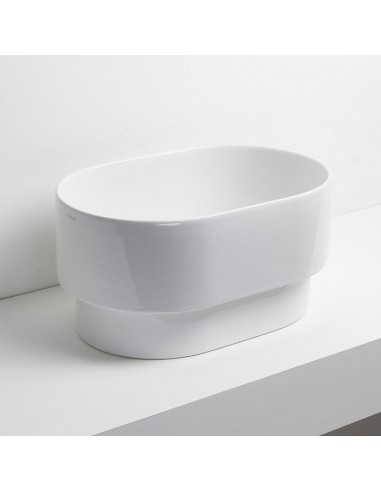 Simas Po Mo Oval Countertop Washbasin