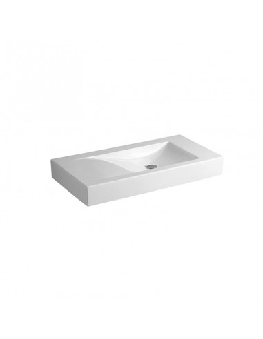 Simas Frozen Countertop Wall Hung Washbasin