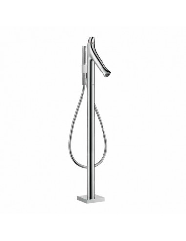 Axor Starck Organic Floormounted Chromed Single Lever Bathtub Mixer