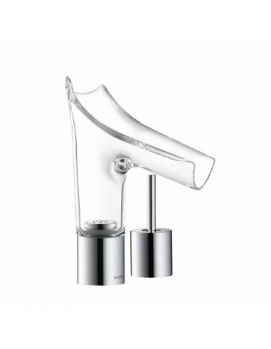 Axor Starck V 2 Holes Washbasin Mixer With Glass Water Spout