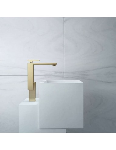 Axor Edge Chromed Single Lever Washbasin Mixer